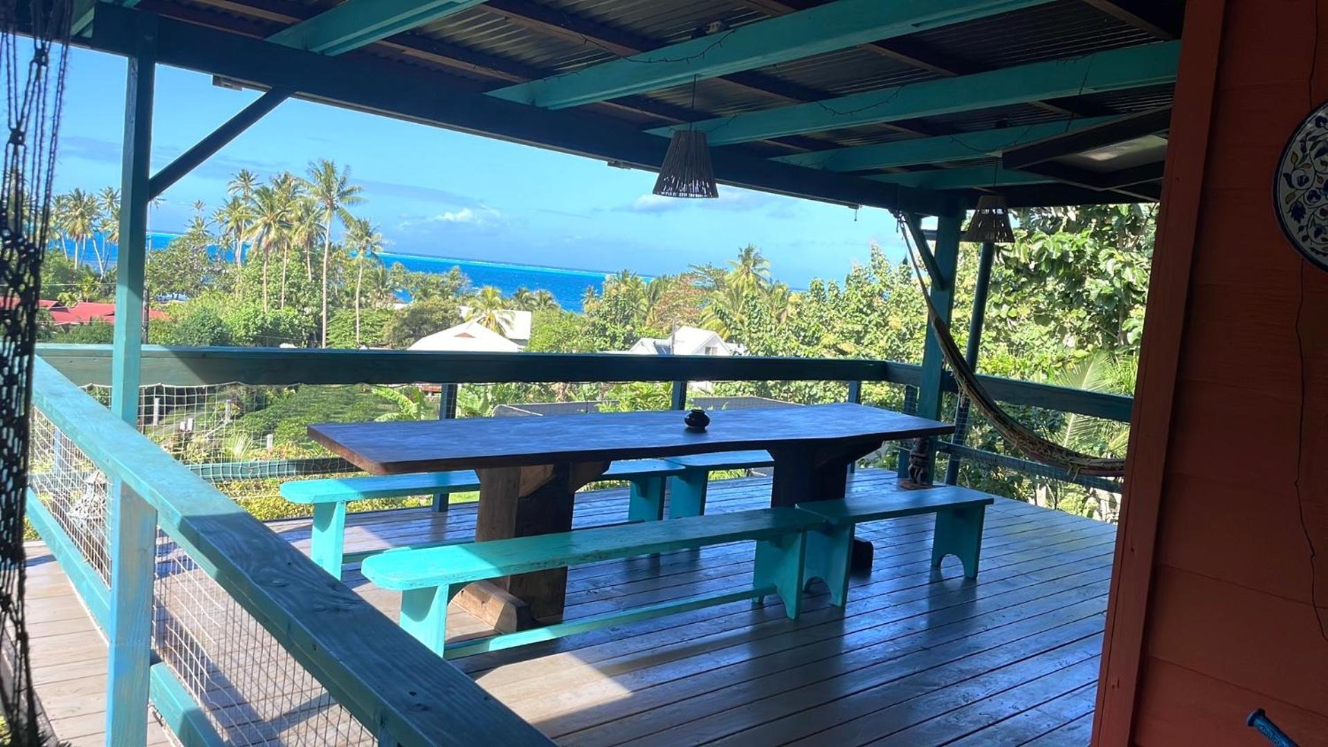 Fare Mato Tahaa Appartement Patio  Buitenkant foto